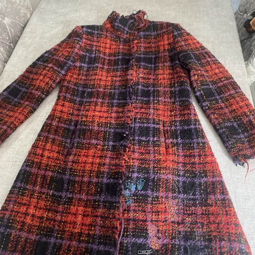 Desigual rare red plaid - desigual,