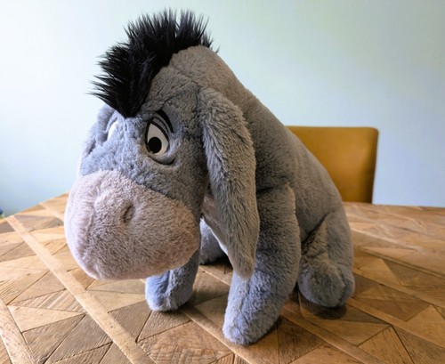 Disney store eeyore soft plush - eeyore,