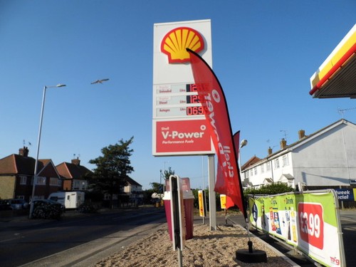 Photo 6x4 shell petrol - shell,