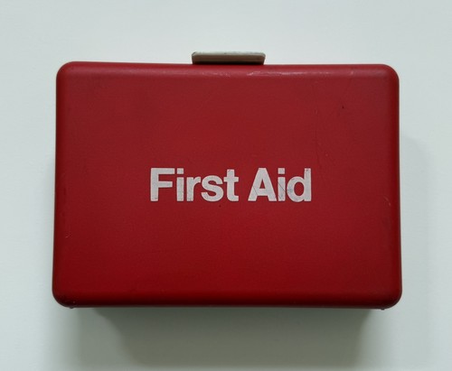 Vintage 1970s boots first aid - 1970s,