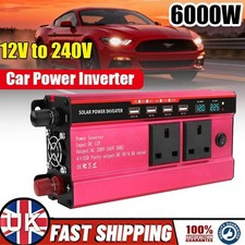 DC 12V to AC 220V 240V 6000W