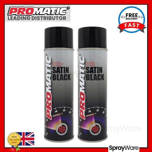 Promatic satin black - promatic, spray