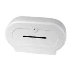New Dolphin BC594W Twin Jumbo Toilet Roll Dispenser - White