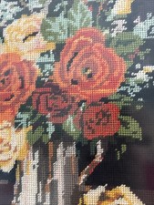 Vintage Floral Cross Stitch