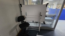 office clearance AO Drawing Board & Stand & Parallel Motion plus chair