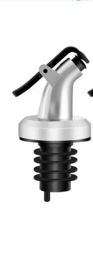 Olive oil bottle pourer spout - olive,