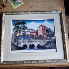 Signed Numbered Print Brian Lewis Fakenham Mill Norfolk