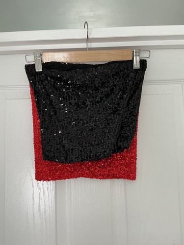 Subdued sequin boob tube - sequin,