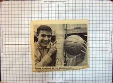 Old Print Chelsea Football Bobby Tambling Car Crash American Art Arfons 20th