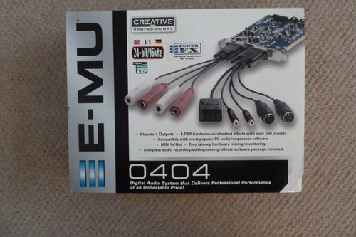 Emu studio pc soundcard - emu,