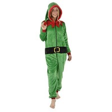Ladies Elf Pyjama Suit