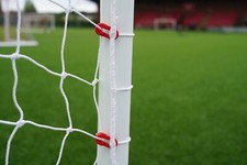 Football Goal Net Fixings - Arrow Hook and Loop Tent Pegs Fast Clips posts 3G