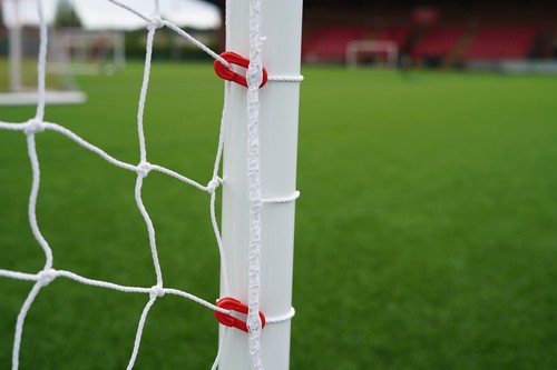 Football goal net - football, fixings