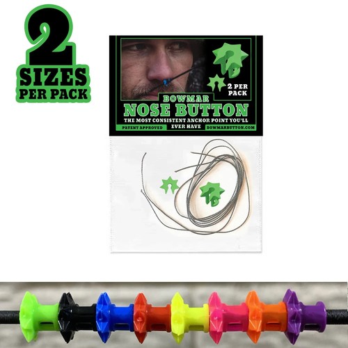 Bowmar archery nose button - bowmar,
