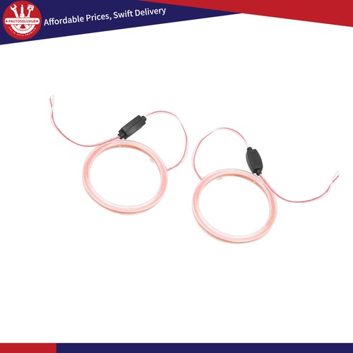 2pcs 90mm red cob - 2pcs, ring