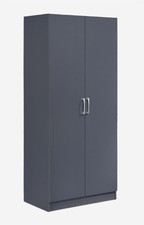 Dark Grey 2 Door Double