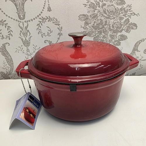 Denby intro red cast iron - denby,