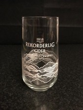 Rekorderlig cider pint glass - pint,