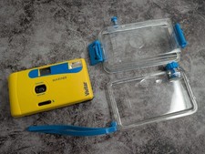 Vivitar Mariner Underwater Film Camera Yellow With Clear Case New