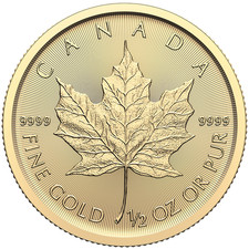 2026 Canada Maple Leaf Gold