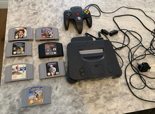 Nintendo n64 console - console, with