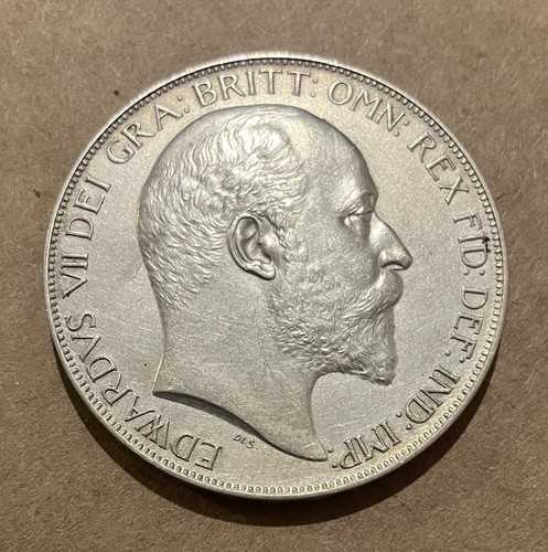 1902 silver crown edward - crown, of