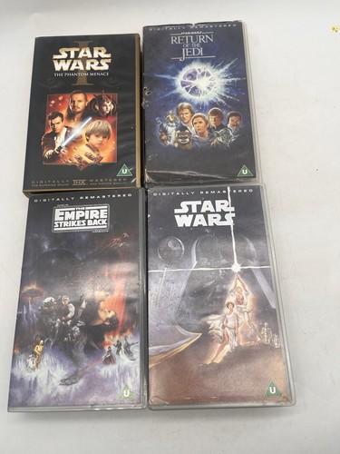 Video tapes star wars - tapes,