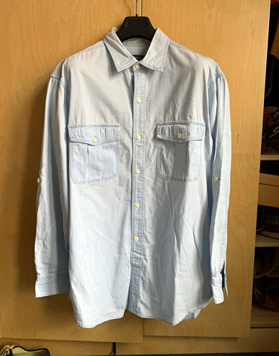 Orvis men blue oxford - men's,