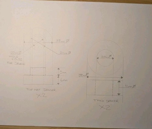 Custom wheel spacers - custom,