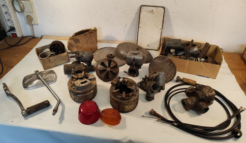 Gdr simson parts motorcycle - parts,