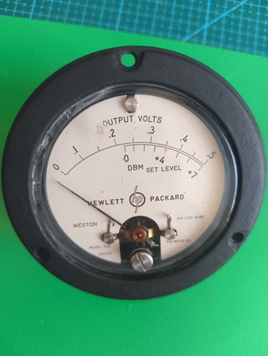 Output gauge hewlett - rf,