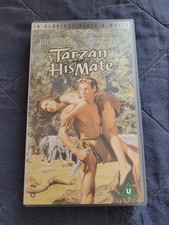 Tarzan and His Mate VHS Video In Glorious Black & White