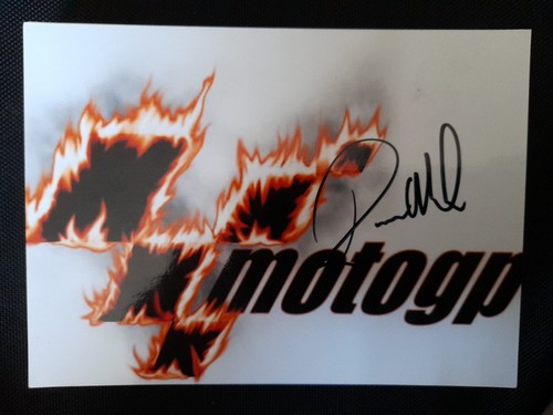 Motogp signed randy mamola - motogp,