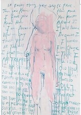 New TRACEY EMIN original poster 2021 I Am the Last of My Kind - BARGAIN PRICE 