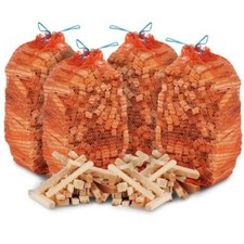 Quality Kindling Firewood for Woodburners, Stoves, etc FREE P&P- 2x3kg Bags/Nets