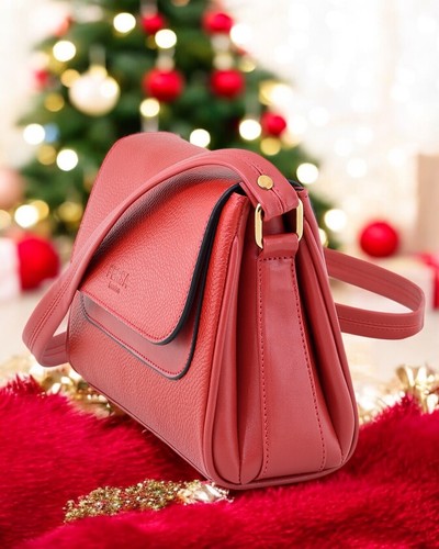 Leather crossbody bag - leather, |