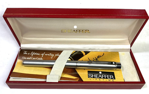 Vintage sheaffer targa brushed - vintage,