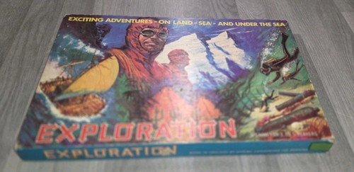 Vintage exploration board game - vintage,