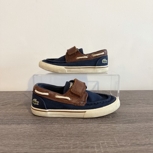 Lacoste navy blue - lacoste, brown