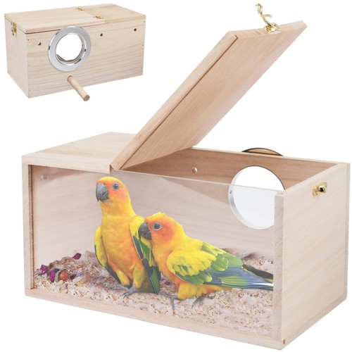 Budgie nesting box - budgie, transparent