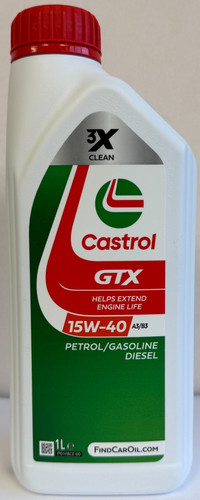 Castrol gtx 15w - gtx, a3/b3