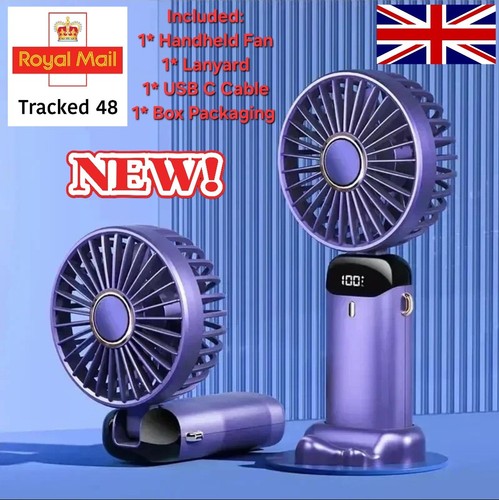 New portable hand held fan - new,