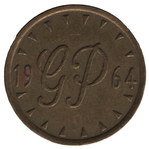1964 glenvil press - &, coin
