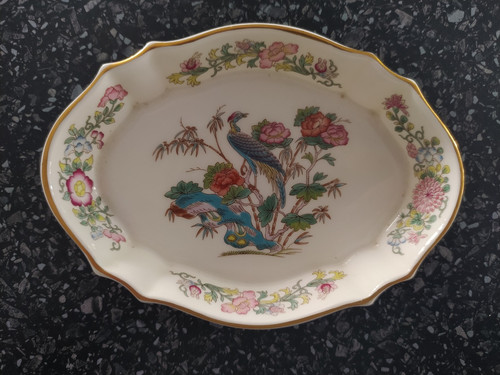 Wedgwood kutani crane - "kutani, crane"
