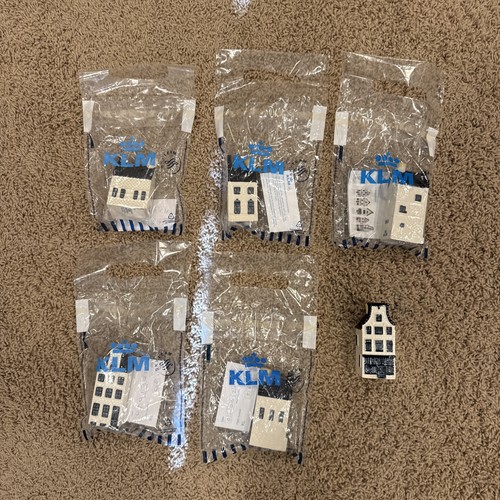 Lot klm bols blue delft - bols,