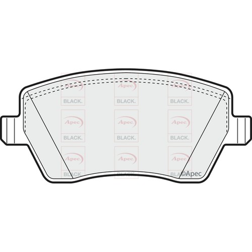 Brake pads set - set, nissan