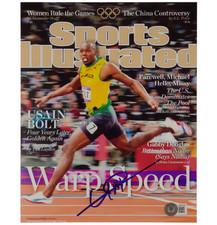 Usain Bolt Signed Sports