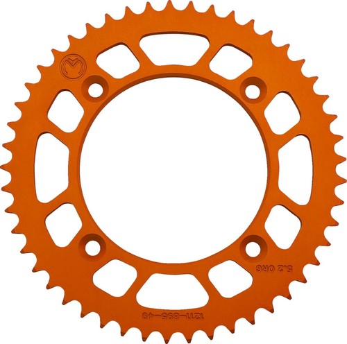 Rear aluminum sprocket for ktm - aluminum,