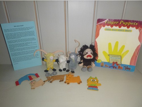 Elc finger puppets three billy - puppets,