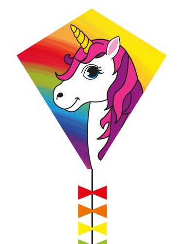 Eddy unicorn single line - eddy, kite